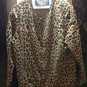 Leopard  Print Jacket